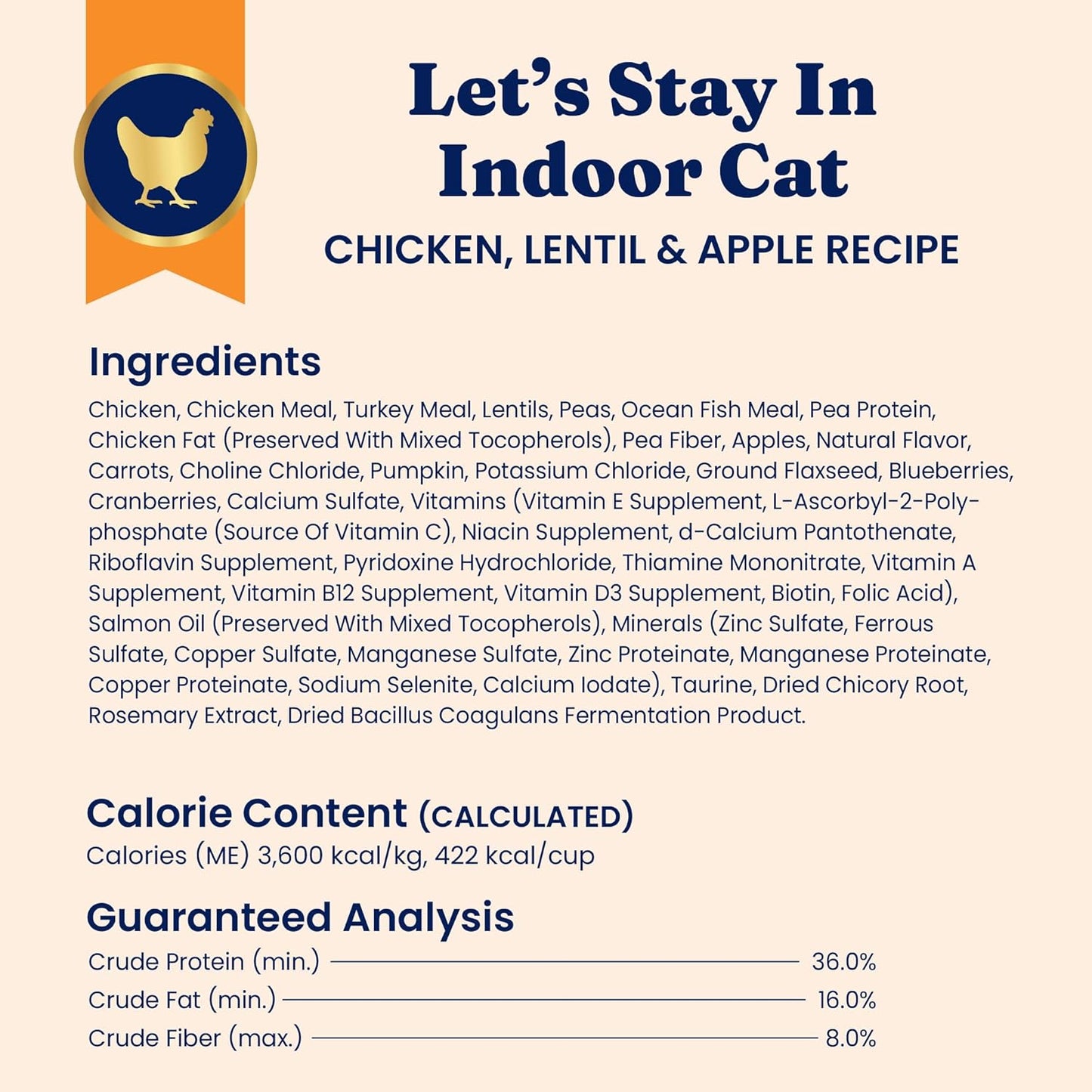 Solid Gold Indoor Cat Food - Grain Free & Gluten Free Chicken Kibble for Optimal Gut Health, Hairball Control & Sensitive Stomach Support - 12LB Bag for Happy, Healthy Indoor Cats
