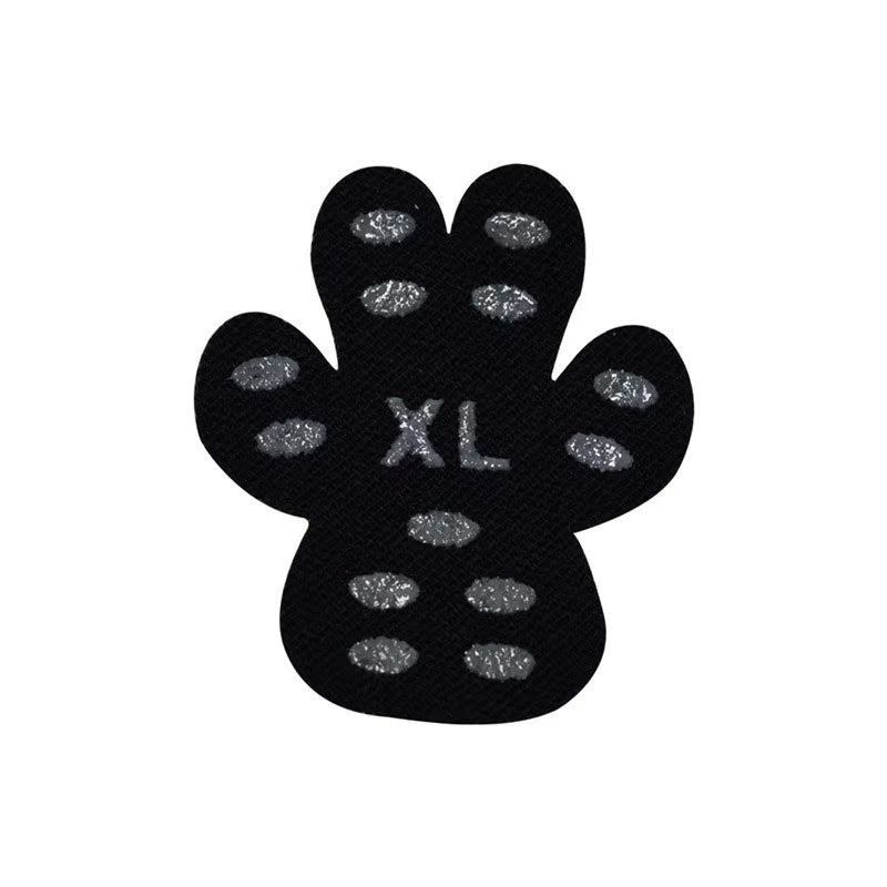 Protect Your Pup's Paws with Ultimate Black Paw Protectors - Anti-Slip, Self-Adhesive Booties for Comfort and Safety