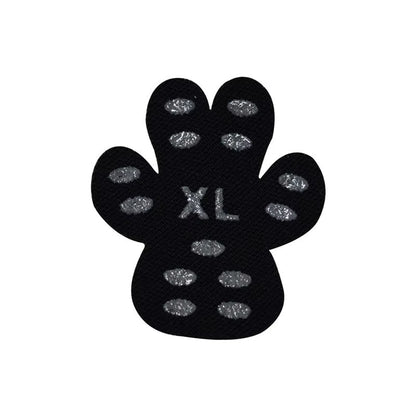 Protect Your Pup's Paws with Ultimate Black Paw Protectors - Anti-Slip, Self-Adhesive Booties for Comfort and Safety