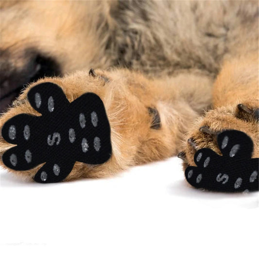 Protect Your Pup's Paws with Ultimate Black Paw Protectors - Anti-Slip, Self-Adhesive Booties for Comfort and Safety