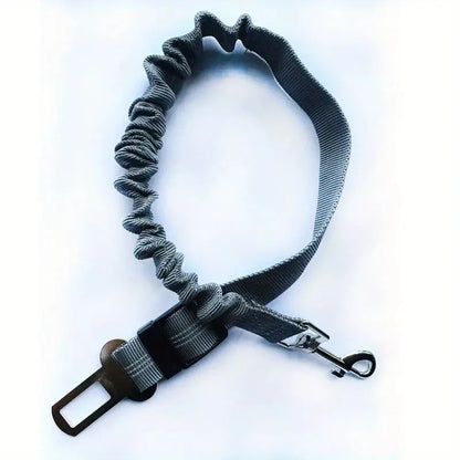 Keep Your Dog Safe on the Road: Adjustable Reflective Dog Seat Belt with Durable Nylon Harness
