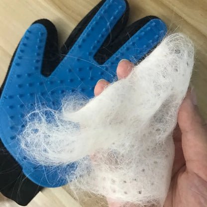 Revolutionary Pet Grooming Glove: Effortless Cat & Dog Hair Removal and Pampering Massage Brush
