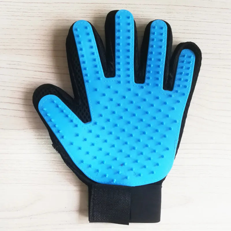 Revolutionary Pet Grooming Glove: Effortless Cat & Dog Hair Removal and Pampering Massage Brush