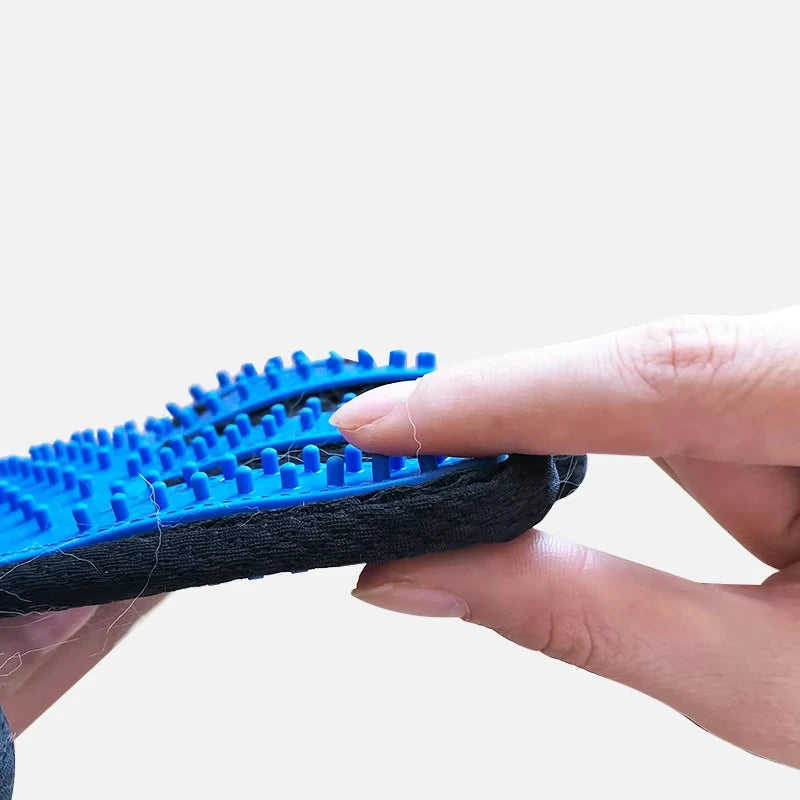 Revolutionary Pet Grooming Glove: Effortless Cat & Dog Hair Removal and Pampering Massage Brush