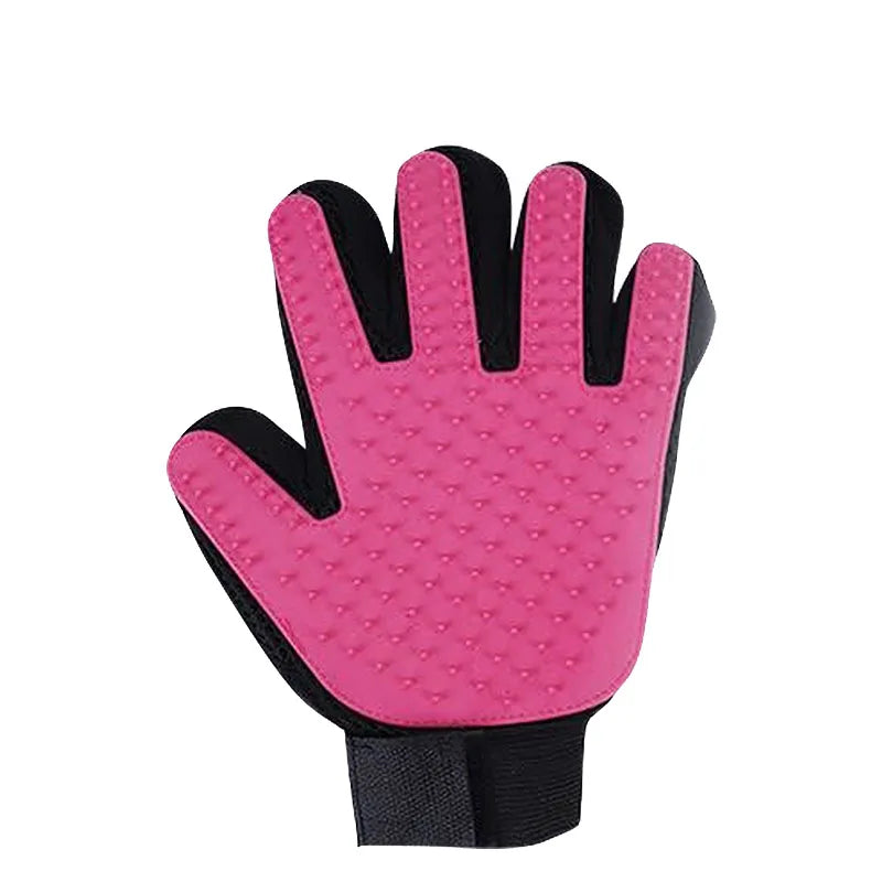 Revolutionary Pet Grooming Glove: Effortless Cat & Dog Hair Removal and Pampering Massage Brush