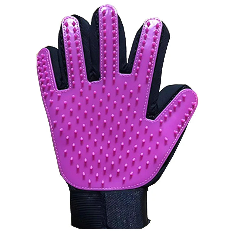 Revolutionary Pet Grooming Glove: Effortless Cat & Dog Hair Removal and Pampering Massage Brush