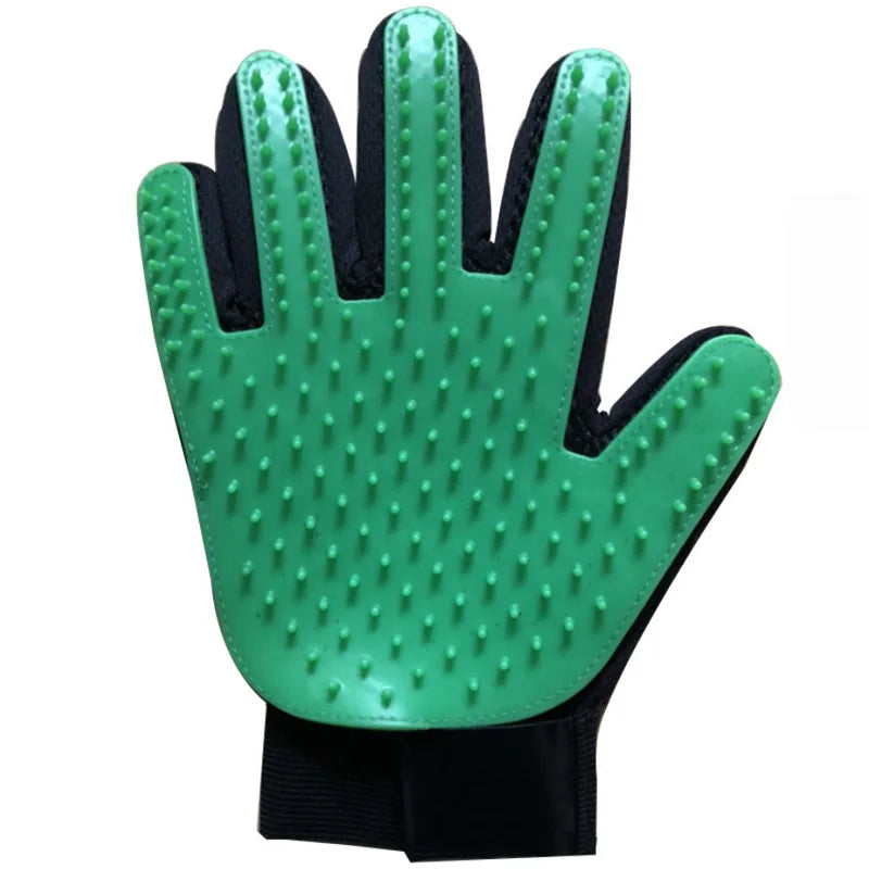 Revolutionary Pet Grooming Glove: Effortless Cat & Dog Hair Removal and Pampering Massage Brush