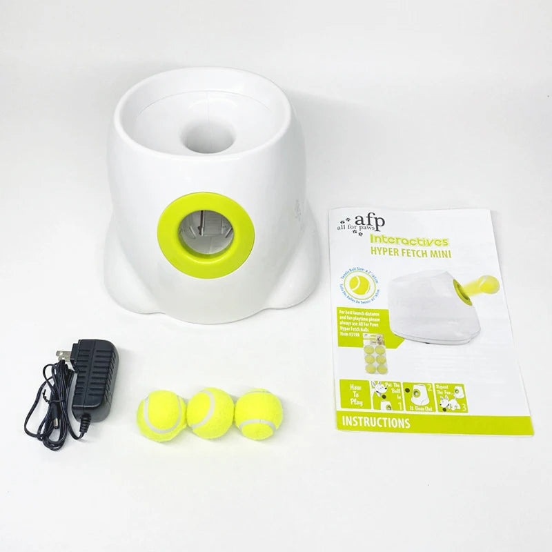 Automatic Ball Launcher for Dogs - Interactive Tennis Ball Toy for Endless Fun!