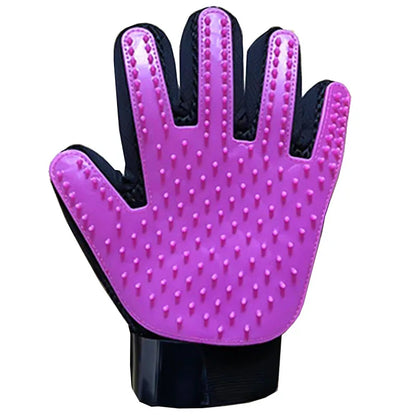 Revolutionary Pet Grooming Glove: Effortless Cat & Dog Hair Removal and Pampering Massage Brush