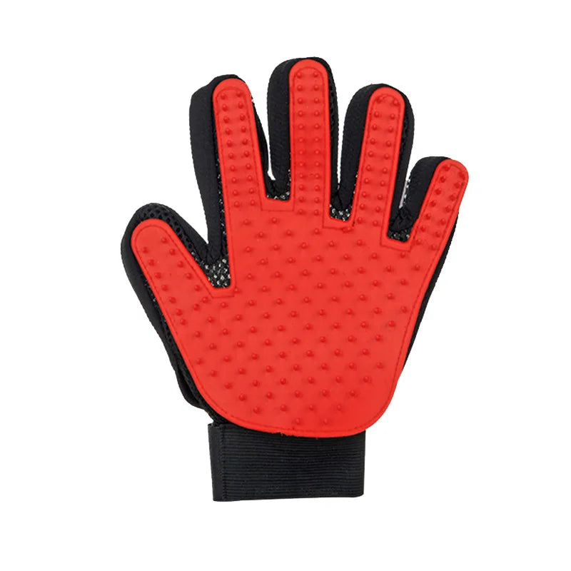 Revolutionary Pet Grooming Glove: Effortless Cat & Dog Hair Removal and Pampering Massage Brush