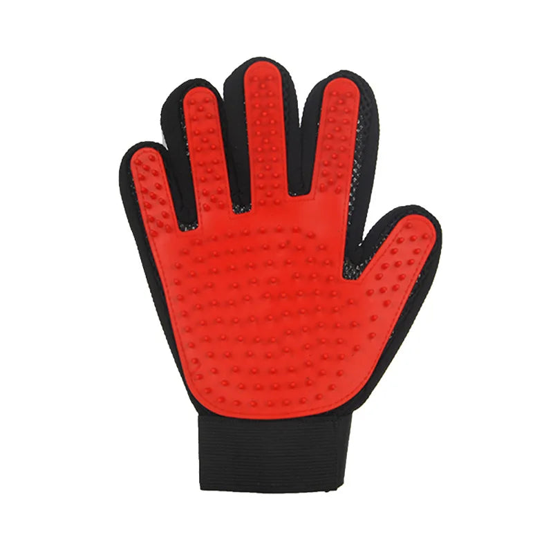 Revolutionary Pet Grooming Glove: Effortless Cat & Dog Hair Removal and Pampering Massage Brush