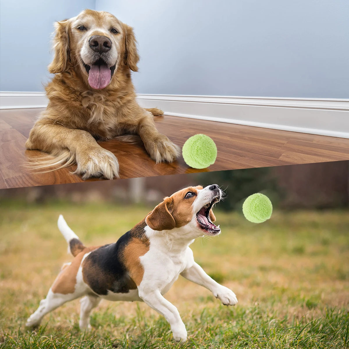 Exciting Automatic Rolling Cat Toy Balls - Interactive Electric Plush Toys for Endless Fun!